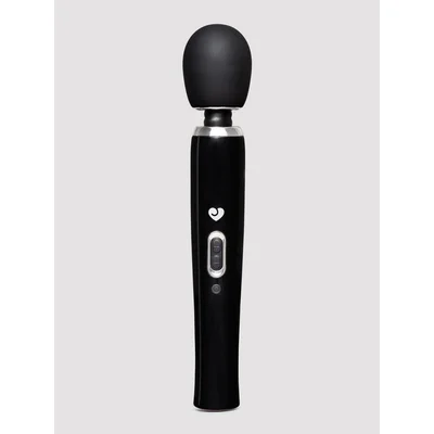 lovehoney deluxe extra powerful rechargeable wand vibrator 20 black