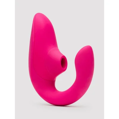 womanizer blend rechargeable g spot and clitoral stimulator pink