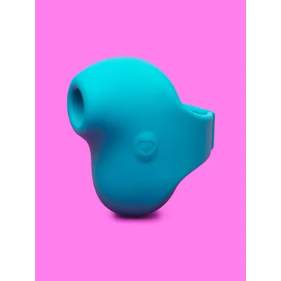lovehoney mon ami thrillseeker finger clitoral suction stimulator blue