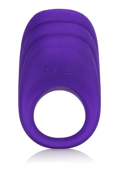 California Exotic USB-Rechargeable Vibrating Ridged Silicone Couples Cock Ring — image 9 of 12