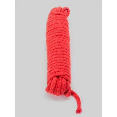 bondage boutique soft bondage rope 10 metre red