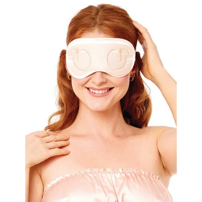 sportsheets peaches n creame soft eye mask pink