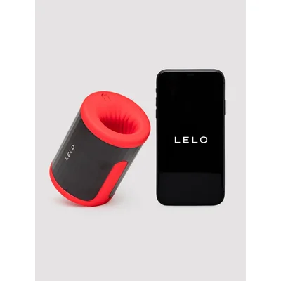 lelo f2s app controlled stamina trainer and vibrating stroker red