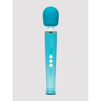 le wand dive submersible rechargeable vibrating massager blue