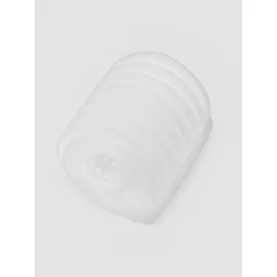 lovehoney clear transparent textured stroker clear