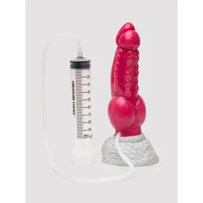 creature cocks resurrector phoenix squirting silicone dildo red