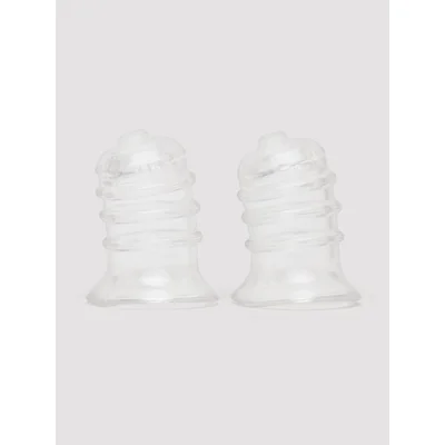 oxballs hnkyjunk intense grip nipple suckers clear