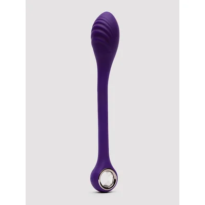 playboy spot on flexible rechargeable g spot vibrator purple