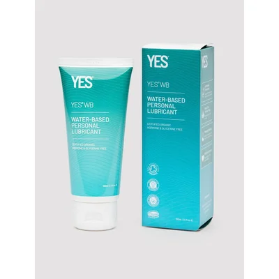 yes organic water based natural lubricant 100ml