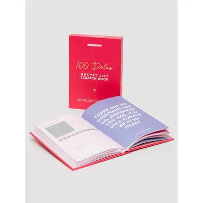 100 dates scratch bucket list book