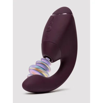 womanizer next duo 3d purple g spot and clitoral suction stimulator purple