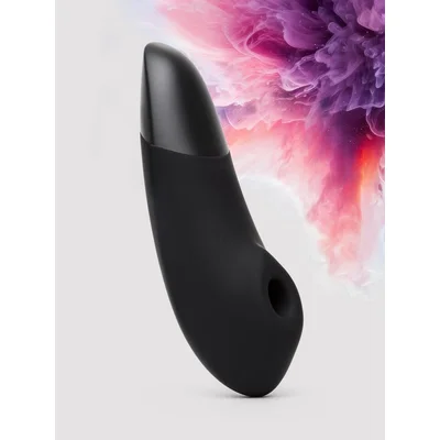 womanizer enhance black pleasure air clitoral vibrator black