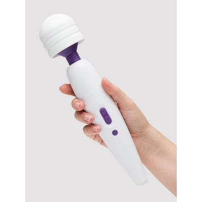 lovehoney classic wand rechargeable extra powerful multispeed wand vibrator white