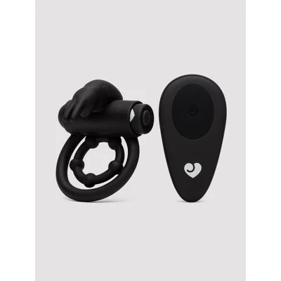 lovehoney hoppy endings remote control rabbit cock ring black