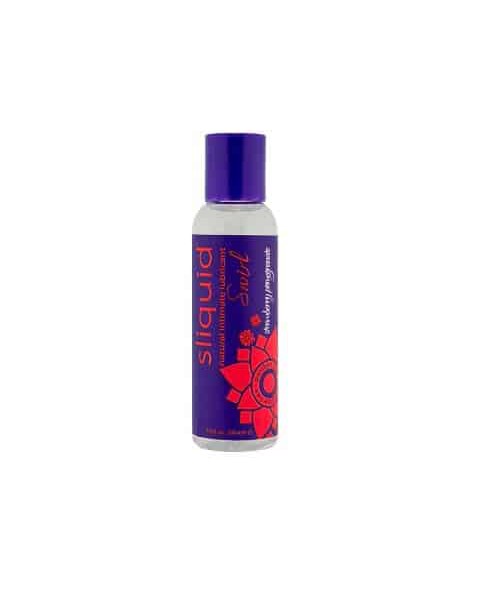 Sliquid Naturals Swirl Flavoured Lubricants-Strawberry Pomegranate 59ml