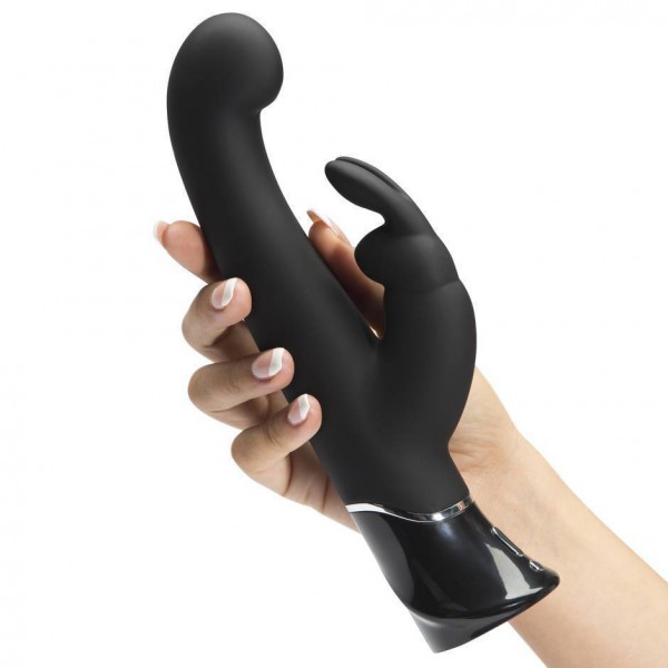 Fifty Shades Greedy Girl 9.5" Rechargeable G-Spot Rabbit Vibrator