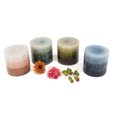 Tri tone candle