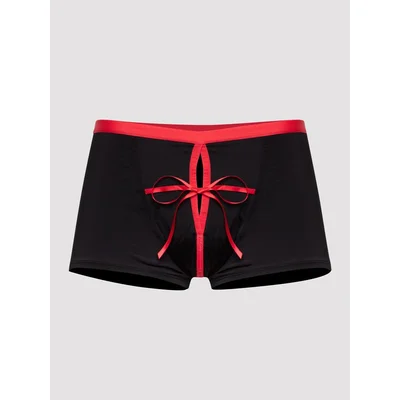 lhm unwrap me mens boxer shorts l xl black