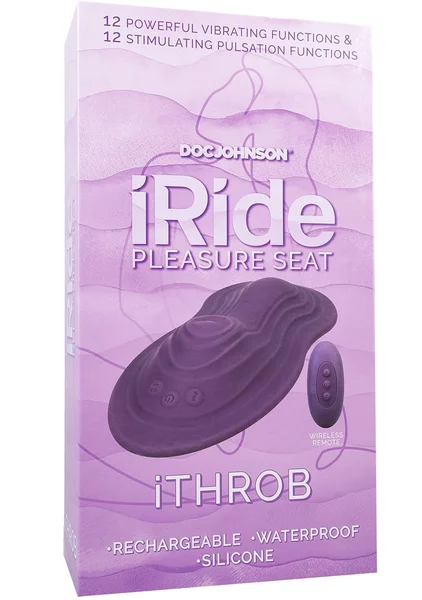 iRide Pleasure Seat - iThrob - Rechargeable with Wireless Remote — image 8 of 8