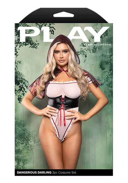 Dangerous Darling 3-Piece Costume Set — image 2 of 2
