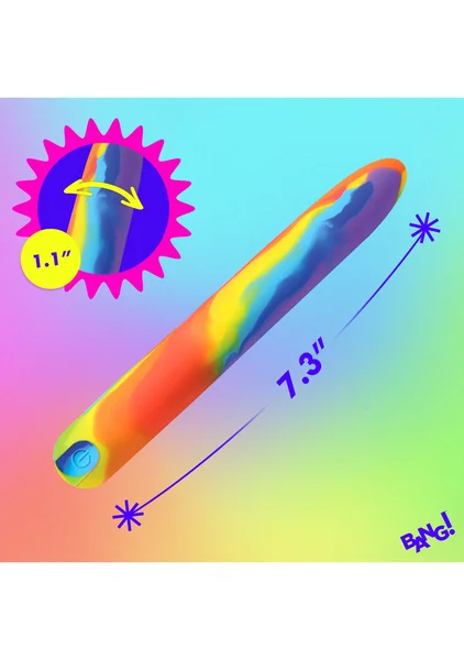 Bang! Rainbow Silicone Vibrator — image 7 of 7