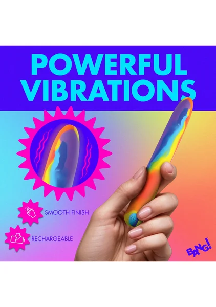 Bang! Rainbow Silicone Vibrator — image 3 of 7