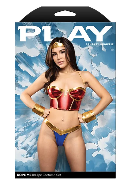 Rope Me In 4-Piece Superhero Costume Set — image 3 of 3