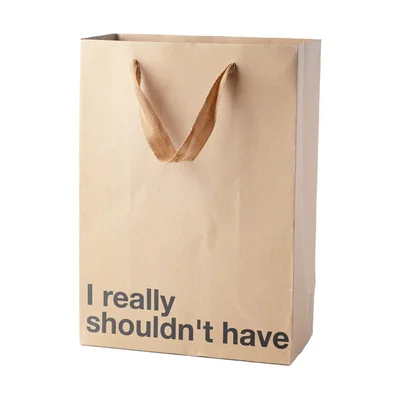 i really shouldnt have gift bag
