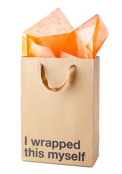"I Wrapped This Myself" Gift Bag — image 2 of 3
