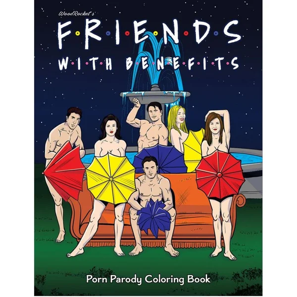 Friends with Benefits Porn Parody Coloring Book — image 2 of 2