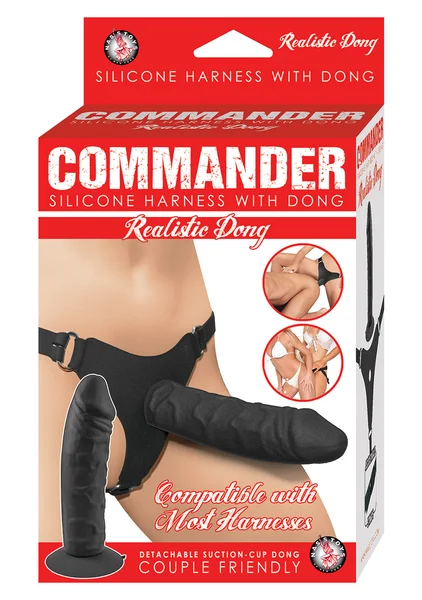 Commander Silicone Harness and Realistic Dong — image 4 of 4
