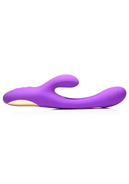 Tri-Flick Flicking Silicone Rabbit Vibrator — image 2 of 11