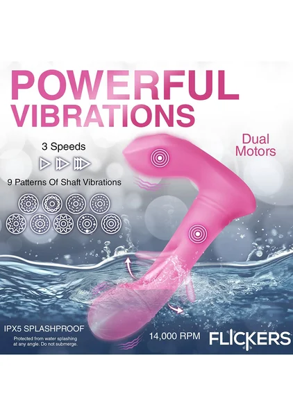 G-Flick Flicking G-Spot Vibrator with Remote — image 4 of 8