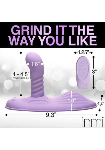 Thrust 'N' Grind Thrusting and Vibrating Silicone Grinder — image 8 of 10