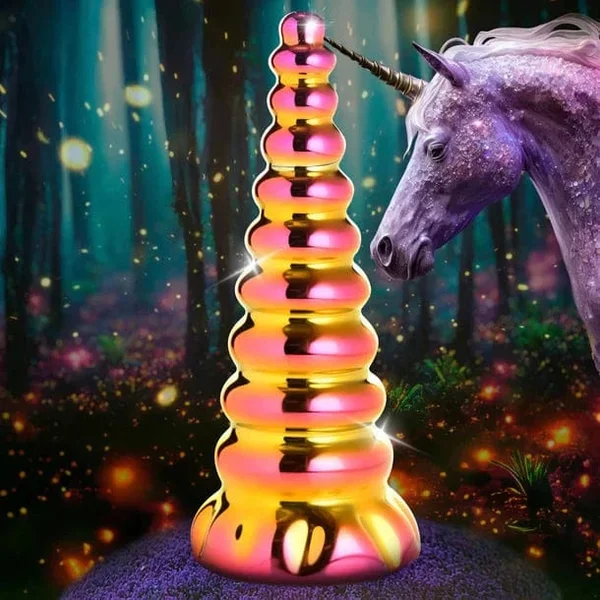 Creature Cocks - Twilight Rainbow Glass Dildo — image 10 of 18