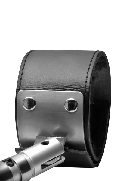 Adjustable Swiveling Spreader Bar with Leather Cuffs — image 3 of 5