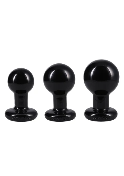 The Classic Round Butt Plug - 3-Piece Set — image 3 of 4