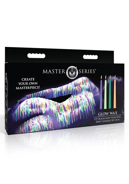 Glow Wax UV Blacklight Reactive Drip Candle Set — image 5 of 5