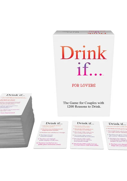 Drink If... For Lovers Card Game — image 2 of 2