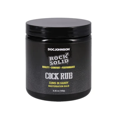 rock solid cock rub cums in handy