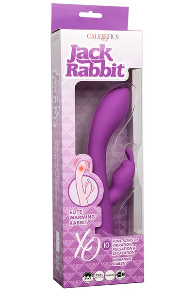 Calexotics Jack Rabbit Elite 8.75" Warming Rabbit Vibrator — image 6 of 18