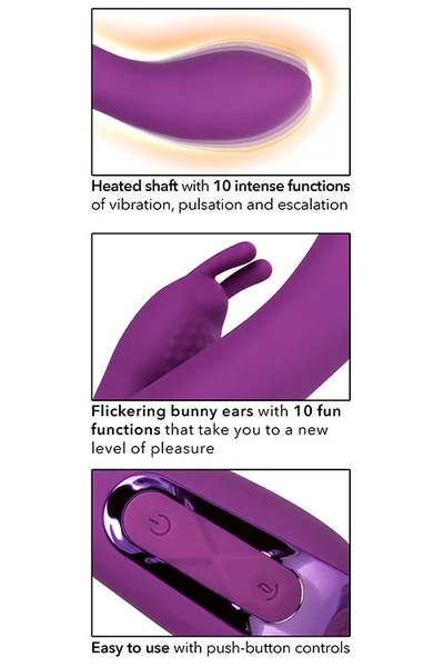 Calexotics Jack Rabbit Elite 8.75" Warming Rabbit Vibrator — image 11 of 18