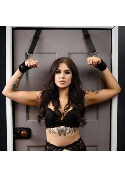 Doorway Play - Adjustable Over Door Cuff Restraints — image 6 of 7