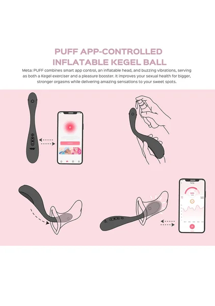 Puff Inflatable Kegel Ball — image 8 of 10