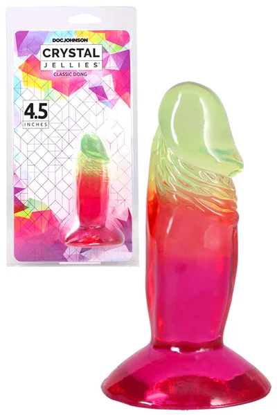 Doc Johnson Crystal Jellies 4.75" Realistic Dong — image 11 of 15