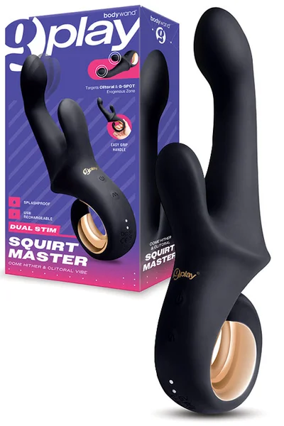 Bodywand G-Play Squirt Master 8.3" Rabbit Vibrator With Come Hither Motion — image 13 of 18