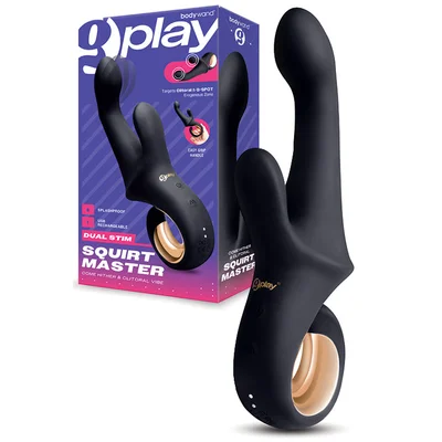 bodywand g play squirt master 83 rabbit vibrator with come hither motion