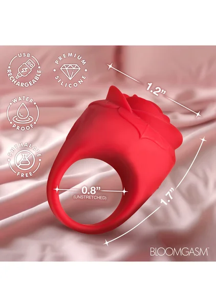 Rose Ring Discreet Finger Vibrator — image 4 of 6