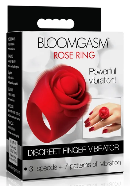 Rose Ring Discreet Finger Vibrator — image 5 of 6
