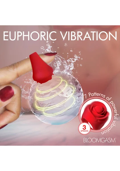 Rose Ring Discreet Finger Vibrator — image 3 of 6